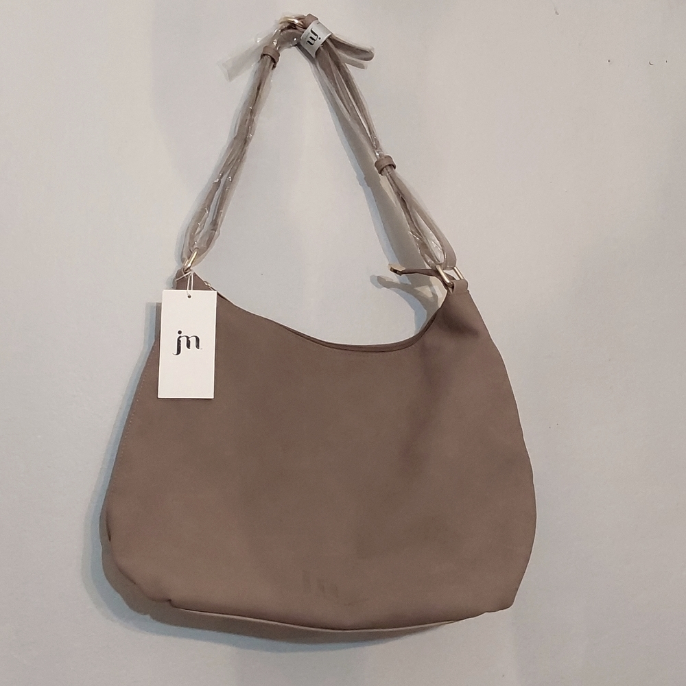 Jessica Moore Suede Hobo Bag
